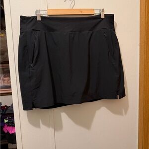 Athleta SoHo Black Skort